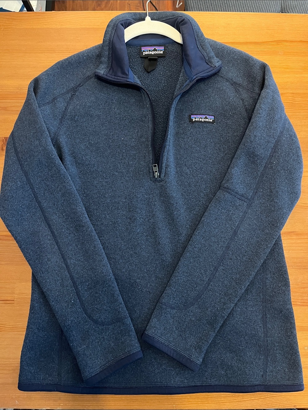 Patagonia Women’s Half-Zip Sweater - Navy Blue